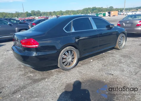 2014 Volkswagen Passat 1.8T Wolfsburg Edition from USA, damaged, VIN 1VWAT7A35EC023001